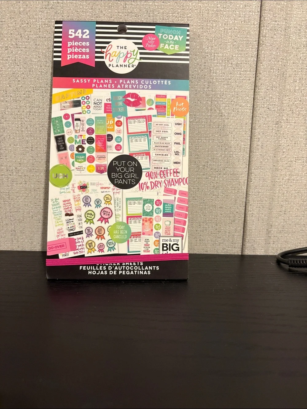 The Happy Planner Sassy Plans Sticker Pack - Pink Multi